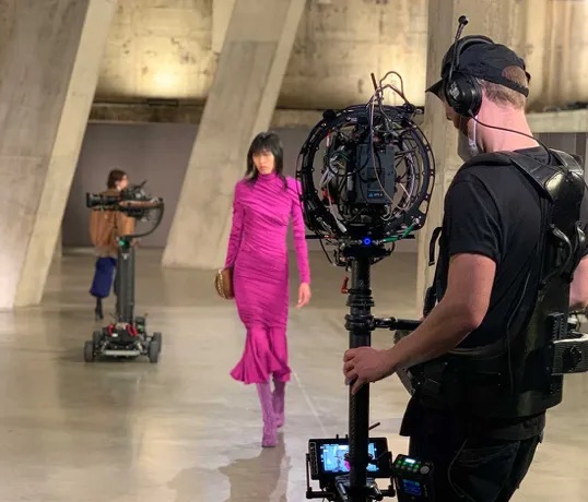 Vivid Fashion broadcast in action