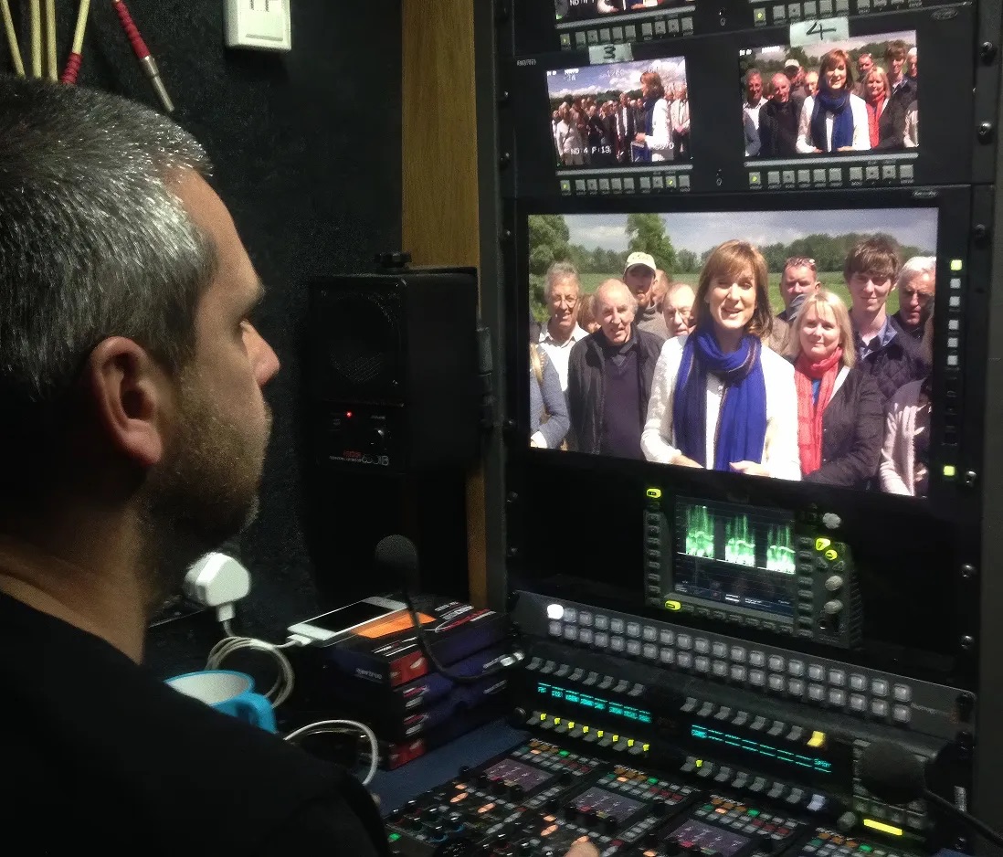 Vivid Light Entertainment broadcast in action