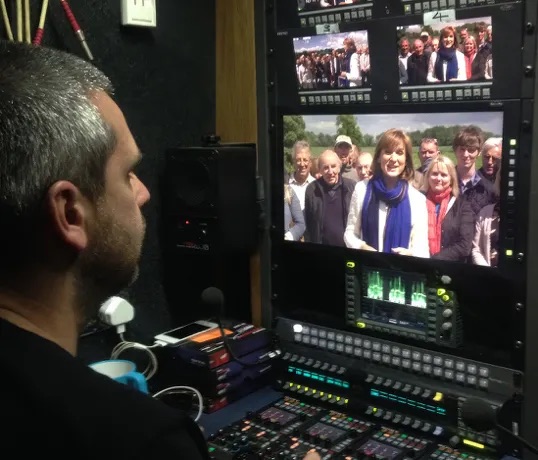 Vivid Light Entertainment broadcast in action
