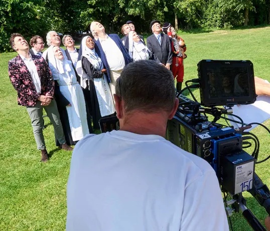 Vivid Light Entertainment broadcast in action