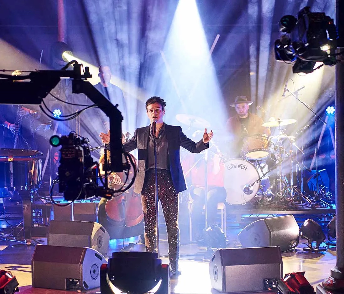 Vivid Music Broadcast in action