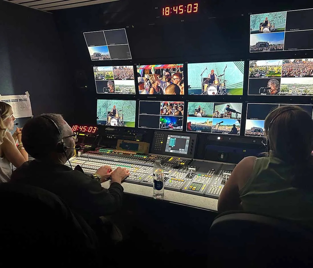 Vivid Music Broadcast in action