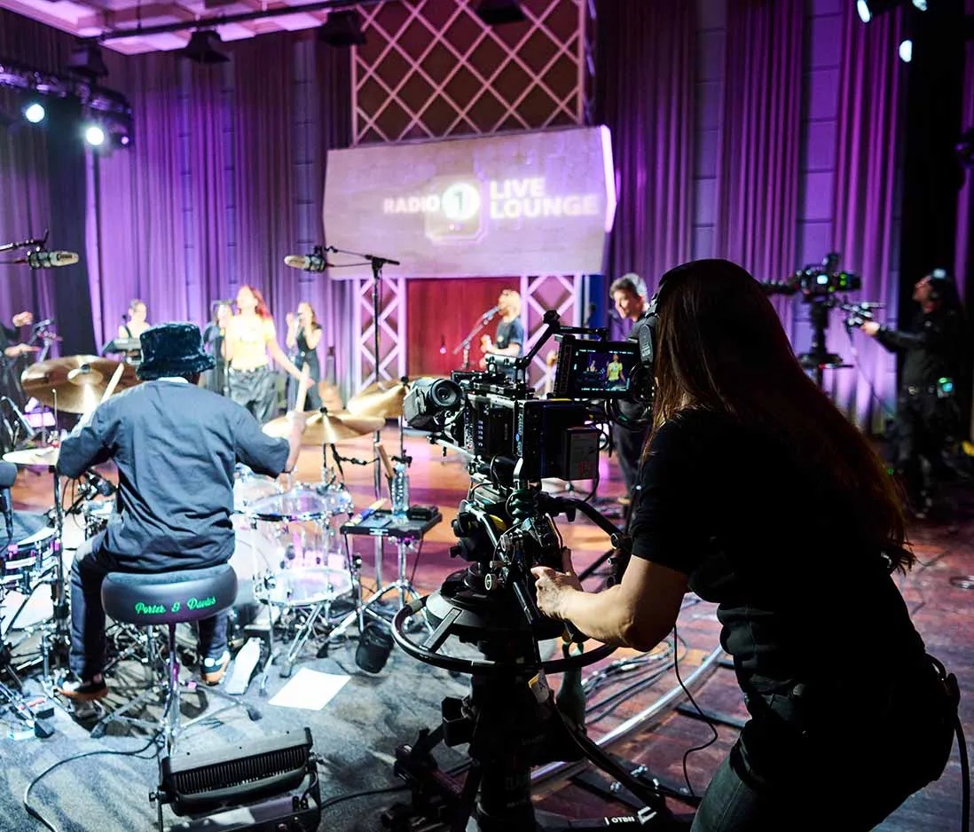 Vivid Music Broadcast in action
