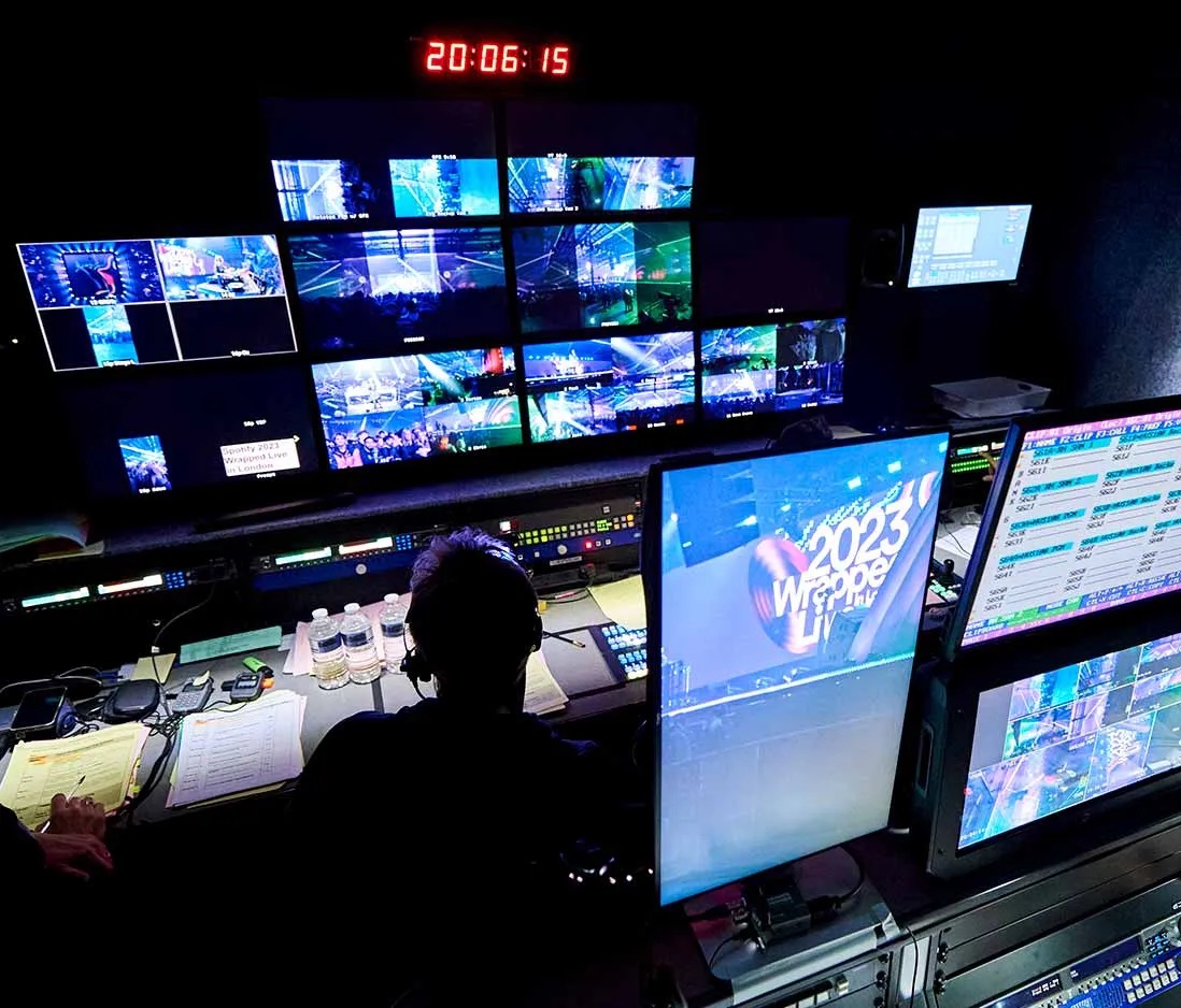 Vivid Music Broadcast in action