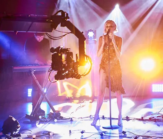 Vivid Music Broadcast in action