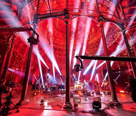 Vivid Music Broadcast in action