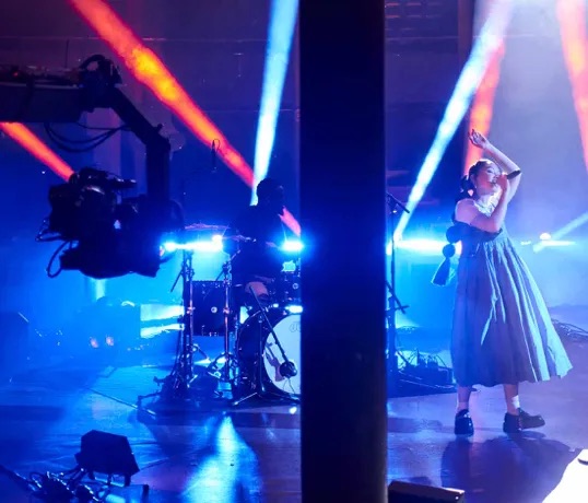 Vivid Music Broadcast in action
