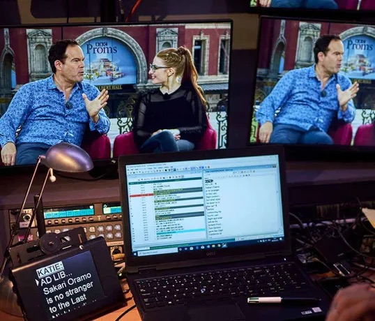 Vivid Music Broadcast in action
