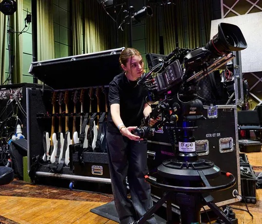 Vivid Music Broadcast in action