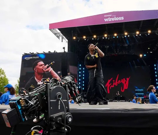 Vivid Music Broadcast in action