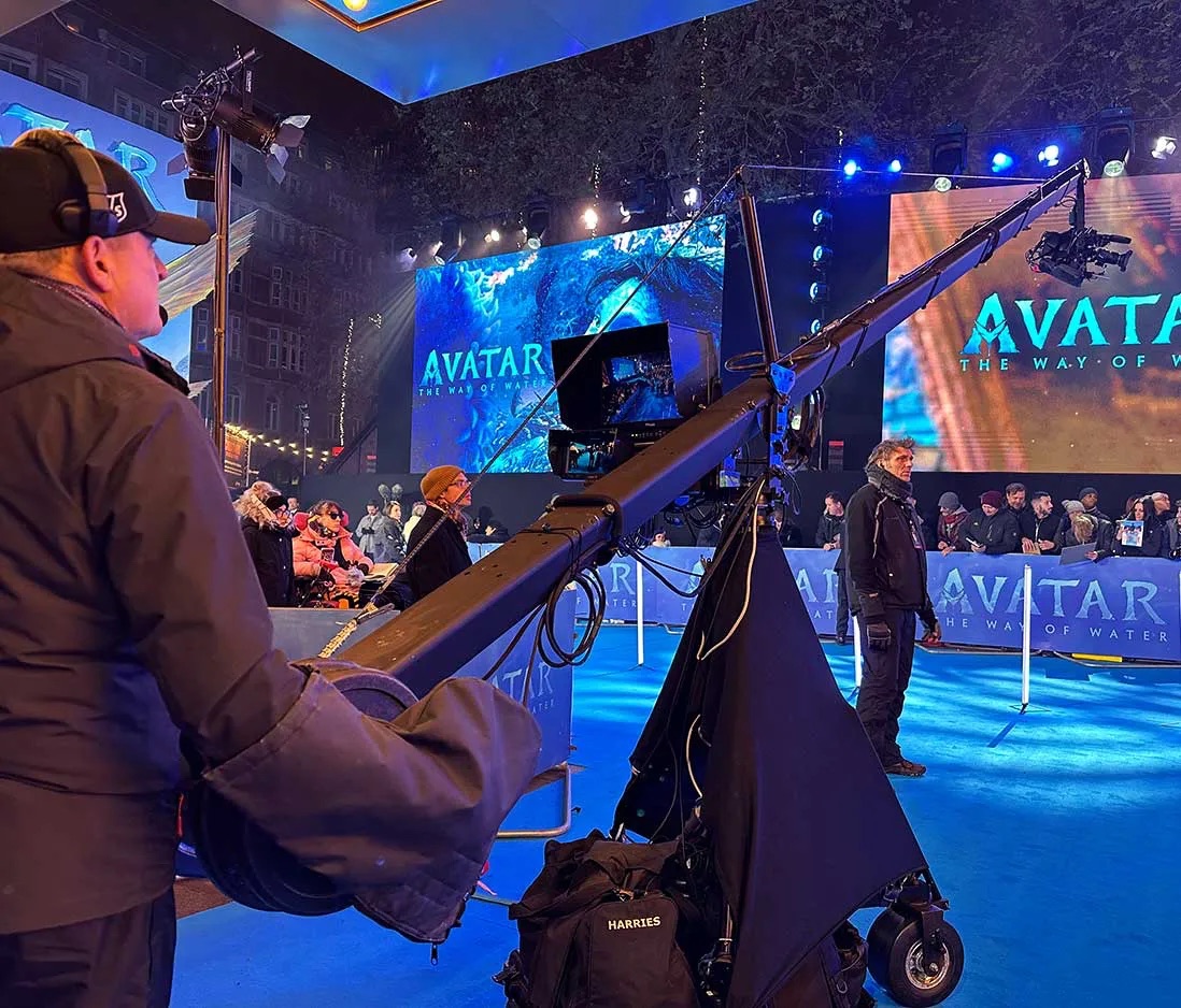Vivid Red Carpet Broadcast in action