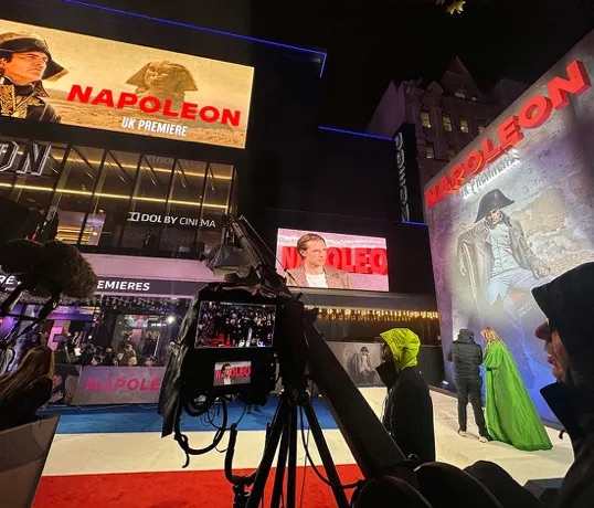 Vivid Red Carpet Broadcast in action