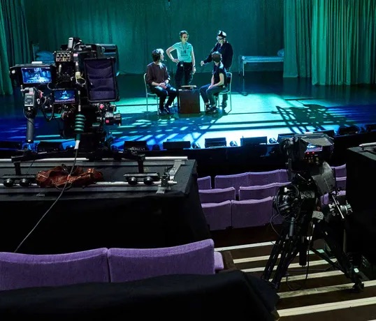 Vivid Theatre Broadcast in action