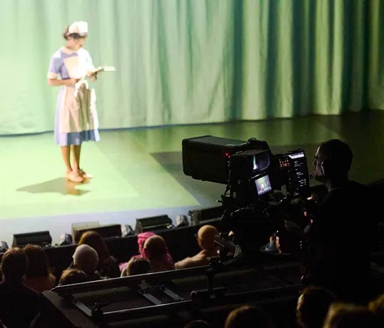 Vivid Theatre Broadcast in action