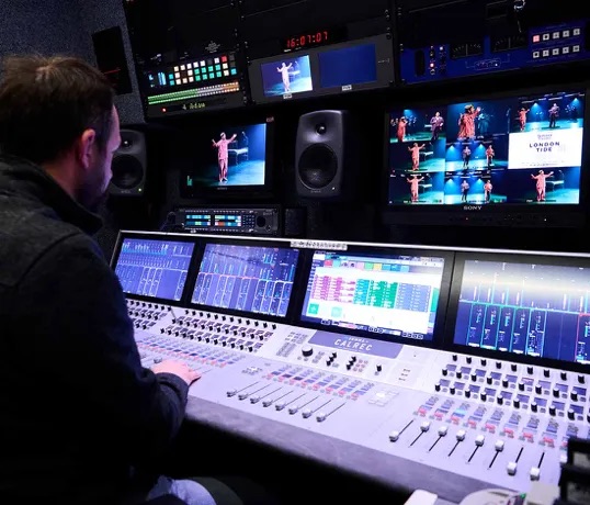 Vivid Theatre Broadcast in action
