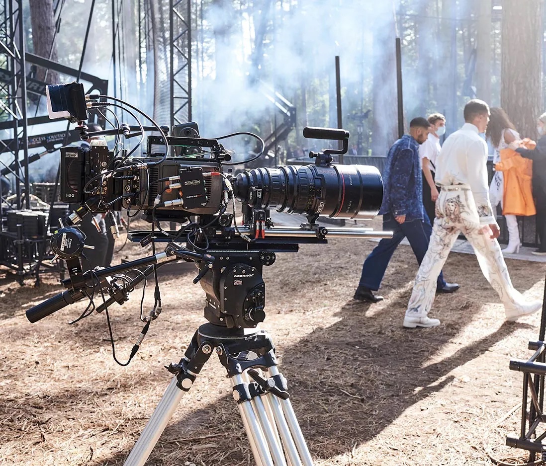 Vivid Broadcast Cinematic Multi-camera at Burberry 2020