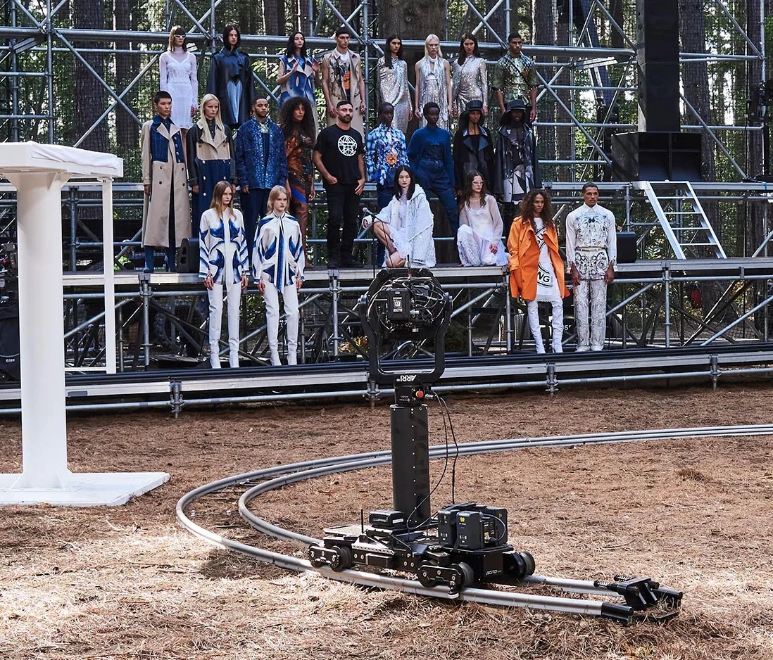 Vivid Broadcast Cinematic Multi-camera at Burberry 2020