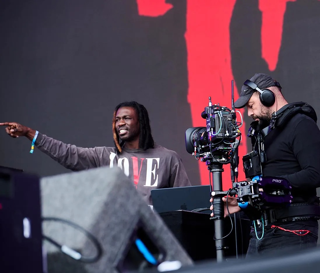 Vivid Broadcast Cinematic Multi-camera at Wireless Festival - Steadicam Operator