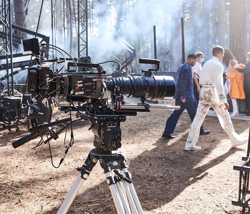 Vivid Broadcast Cinematic Multi-camera at Burberry 2020