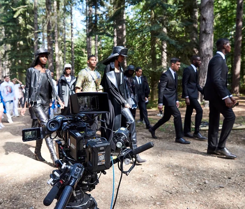 Vivid Broadcast Cinematic Multi-camera at Burberry 2020