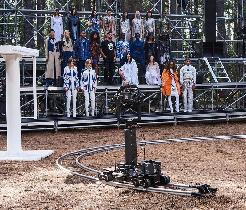 Vivid Broadcast Cinematic Multi-camera at Burberry 2020