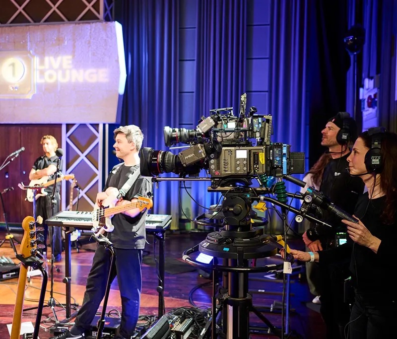 Vivid Broadcast Cinematic Multi-camera covering Dua Lipa