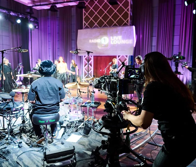 Vivid Broadcast Cinematic Multi-camera covering Dua Lipa