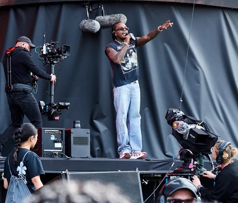 Vivid Broadcast Cinematic Multi-camera at Wireless Festival