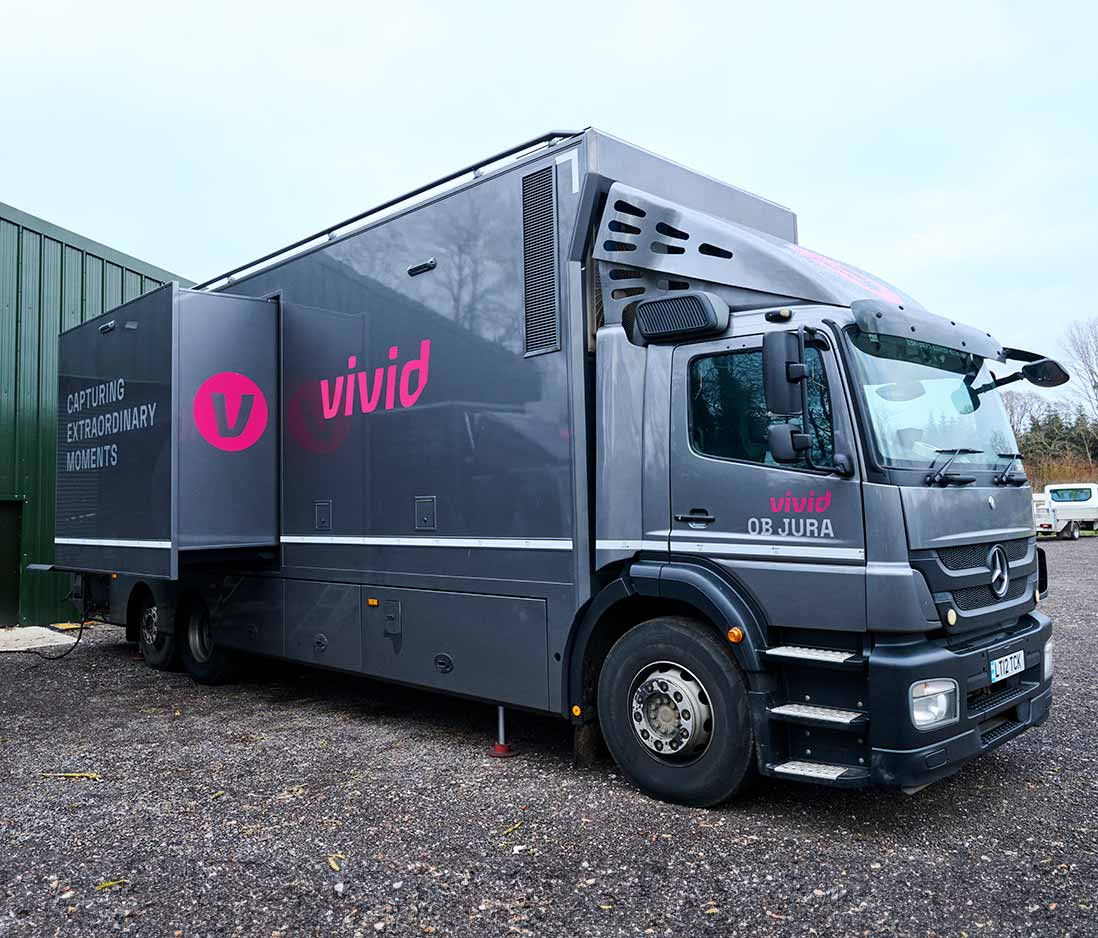 Vivid Broadcast - OB Trucks - 'JURA' Broadcast Truck