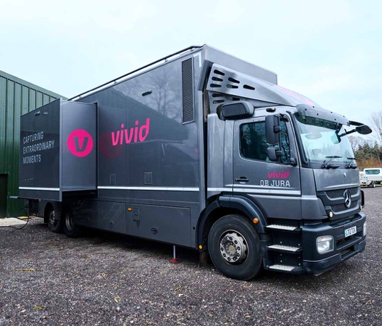 Vivid Broadcast - OB Trucks - 'JURA' Broadcast Truck