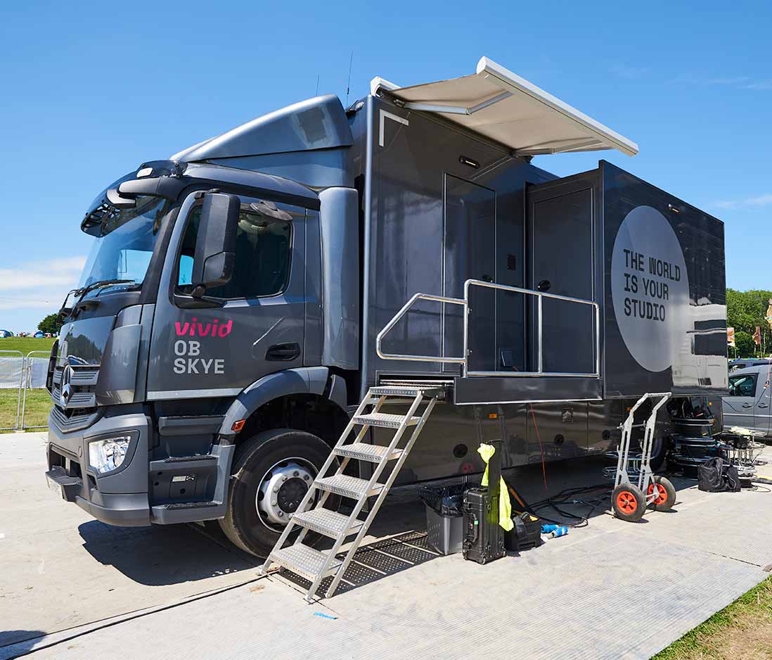 Vivid Broadcast - OB Trucks - 'SKYE' Broadcast Truck