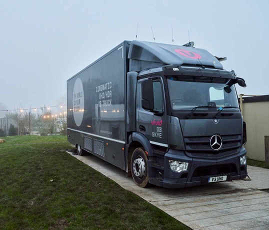 Vivid Broadcast - OB Trucks - 'SKYE' Broadcast Truck