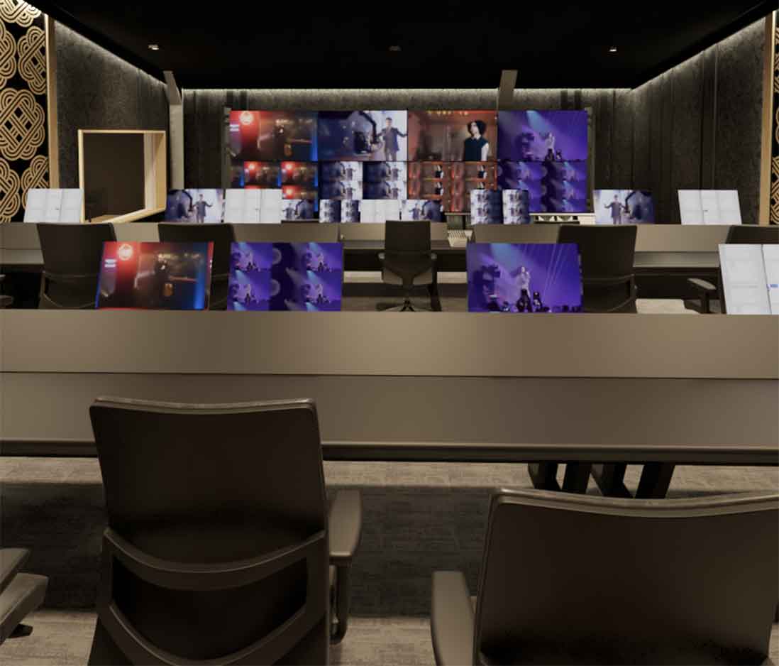 Vivid Broadcast - Facilities - Remote Production - Master Control Suite