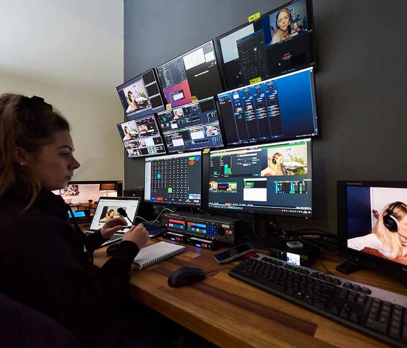 Vivid Broadcast - Facilities - Remote Production - Master Control Suite