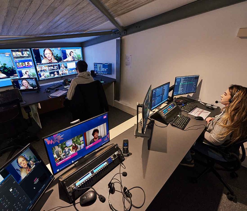 Vivid Broadcast - Facilities - Remote Production - Master Control Suite