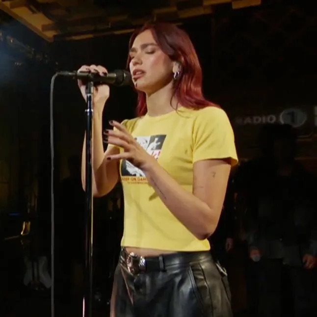 Music - Dua Lipa at BBC Live Lounge